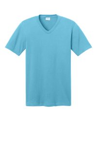 Port & Co Core Cotton V-Neck Tee. PC54V