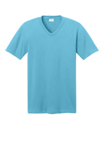 Port & Co Core Cotton V-Neck Tee. PC54V