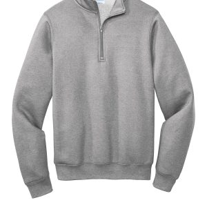 Port & Co Core Fleece 1/4-Zip Pullover Sweatshirt PC78Q