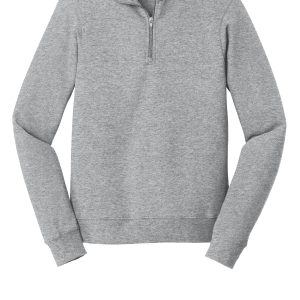 Port & Co Fan Favorite Fleece 1/4-Zip Pullover Sweatshirt. PC850Q