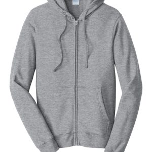 Port & Co Fan Favorite Fleece Full-Zip Hooded Sweatshirt. PC850ZH