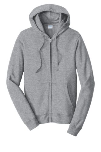Port & Co Fan Favorite Fleece Full-Zip Hooded Sweatshirt. PC850ZH