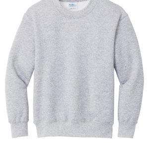 Port & Co Youth Core Fleece Crewneck Sweatshirt. PC90Y