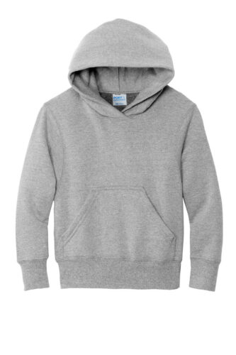 Port & Co Youth Core Fleece Pullover Hooded Sweatshirt. PC90YH