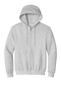 Port & Co Essential Fleece Full-Zip Hooded Sweatshirt. PC90ZH