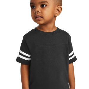 Rabbit Skins Toddler Football Fine Jersey Tee. RS3037