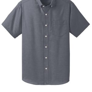 Port Authority Short Sleeve SuperPro Oxford Shirt. S659