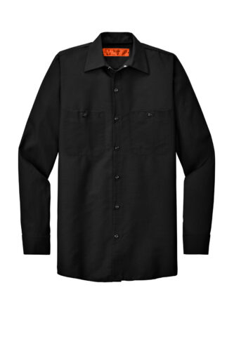 Red Kap Long Sleeve Industrial Work Shirt. SP14