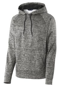 Sport-Tek PosiCharge Electric Heather Fleece Hooded Pullover. ST225