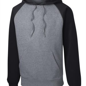 Sport-Tek Raglan Colorblock Pullover Hooded Sweatshirt. ST267