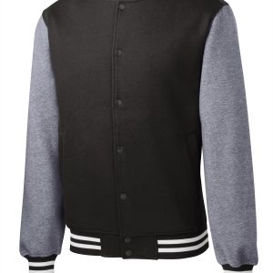 Sport-Tek Fleece Letterman Jacket. ST270