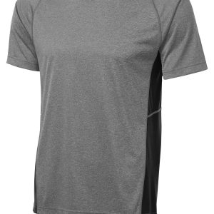 Sport-Tek Heather Colorblock Contender Tee. ST361
