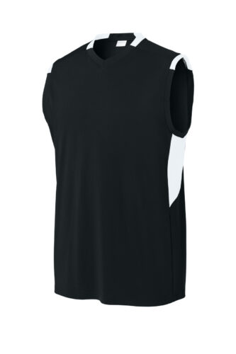 Sport-Tek Club Sleeveless V-Neck ST441