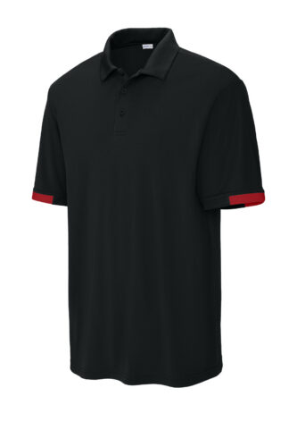 Sport-Tek Club Colorblock Polo ST444