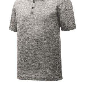 Sport-Tek PosiCharge Electric Heather Polo. ST590