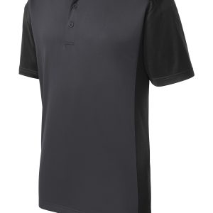 Sport-Tek Colorblock Micropique Sport-Wick Polo. ST652