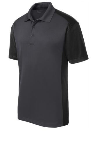 Sport-Tek Colorblock Micropique Sport-Wick Polo. ST652