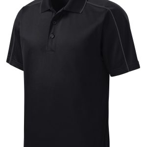 Sport-Tek Micropique Sport-Wick Piped Polo. ST653
