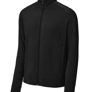 Sport-Tek Sport-Wick Stretch Full-Zip Cadet Jacket ST857