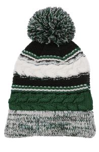 Sport-Tek Pom Pom Team Beanie. STC21