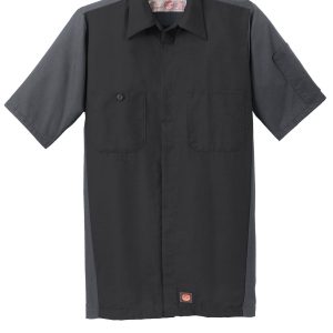 Red Kap Short Sleeve Ripstop Crew Shirt. SY20