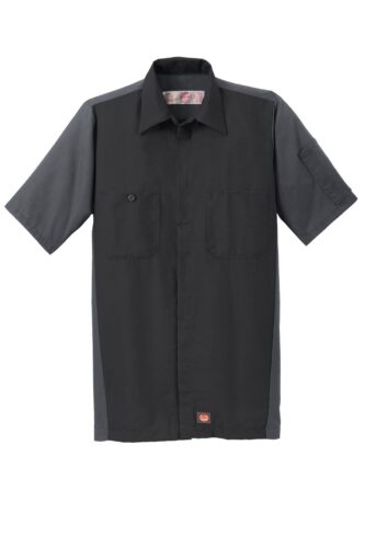Red Kap Short Sleeve Ripstop Crew Shirt. SY20