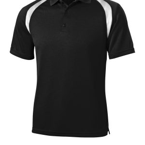 Sport-Tek Dry Zone Colorblock Raglan Polo. T476