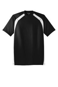 Sport-Tek Dry Zone Colorblock Crew. T478
