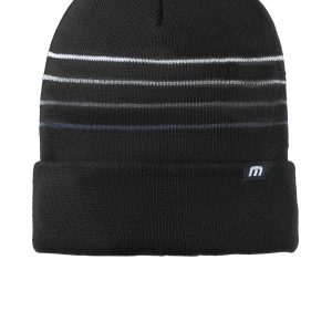 TravisMathew Striped Cuffed Beanie TM1MY393