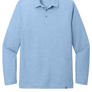 TravisMathew Oceanside Heather Long Sleeve Polo TM1MZ343