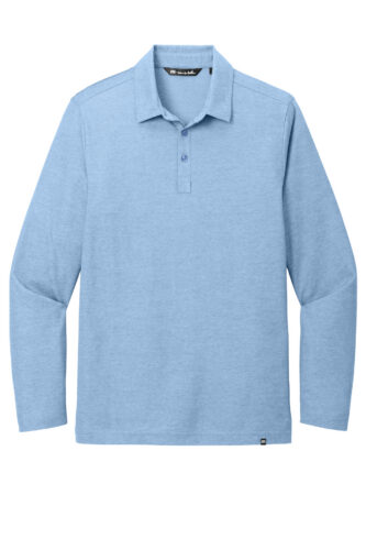 TravisMathew Oceanside Heather Long Sleeve Polo TM1MZ343