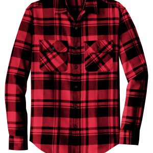 Port Authority Plaid Flannel Shirt. W668