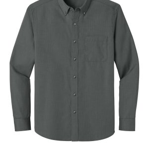 Port Authority Long Sleeve Nailhead Easy Care Shirt W816