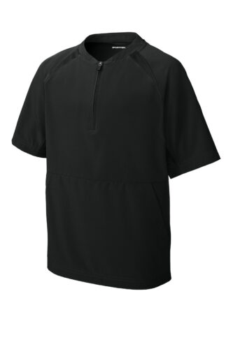 Sport-Tek Youth Repeat 1/2-Zip Short Sleeve Jacket YJST489