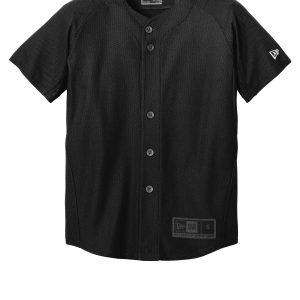 New Era Youth Diamond Era Full-Button Jersey. YNEA220