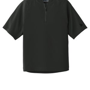 New Era Youth Cage Short Sleeve 1/4-Zip Jacket. YNEA600