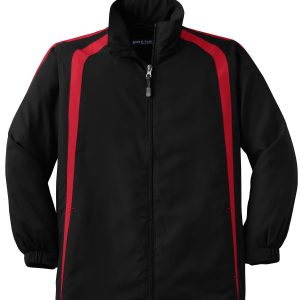 Sport-Tek Youth Colorblock Raglan Jacket. YST60
