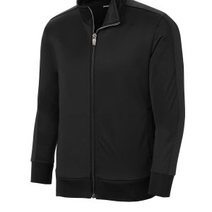 Sport-Tek Youth Tricot Sleeve Stripe Track Jacket. YST94