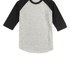 Sport-Tek Youth Colorblock Raglan Jersey. YT200