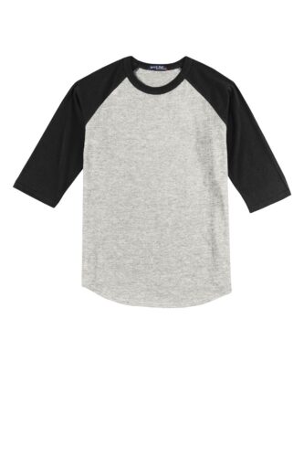 Sport-Tek Youth Colorblock Raglan Jersey. YT200