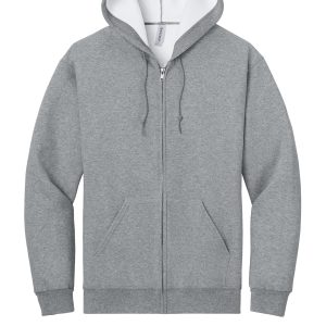 Jerzees Rugged Unisex Full-Zip Hooded Sweatshirt Z12M