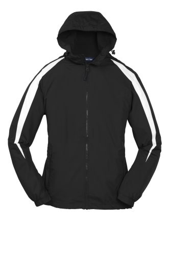 Sport-Tek Youth Fleece-Lined Colorblock Jacket. YST81