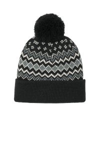 Port Authority Alpine Pom Beanie C991