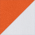 Deep Orange/ White