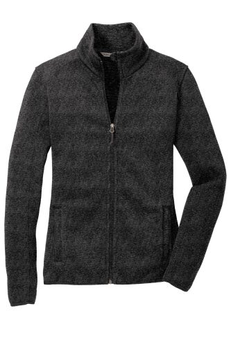 Port Authority Women's Sweater Fleece Jacket. L232