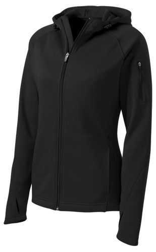 Sport-Tek Women's Tech Fleece Full-Zip Hooded Jacket. L248