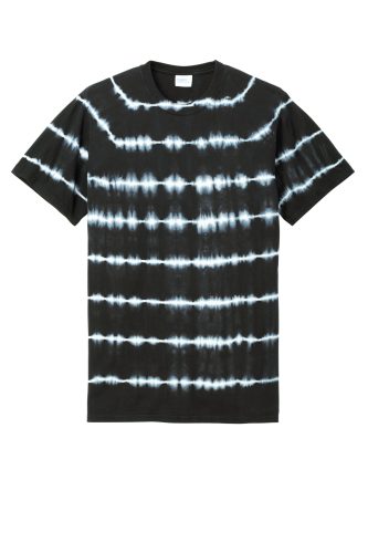 Port & Co Allover Stripe Tie-Dye Tee PC142