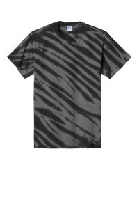 Port & Co Tiger Stripe Tie-Dye Tee. PC148