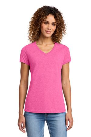 Port & Co Women's Fan Favorite Blend V-Neck Tee. LPC455V