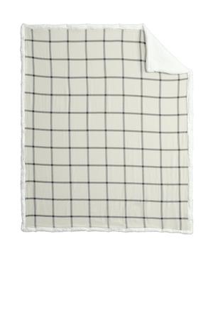 Port Authority Flannel Sherpa Blanket. BP43